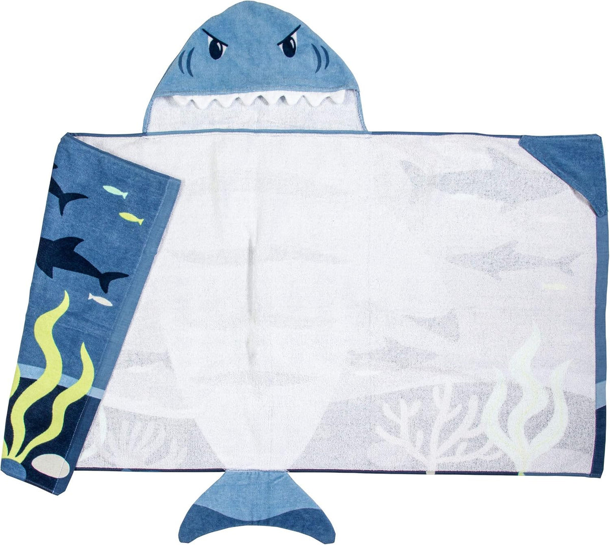 Stephen Joseph Hooded Bath & Beach Towel – Shark