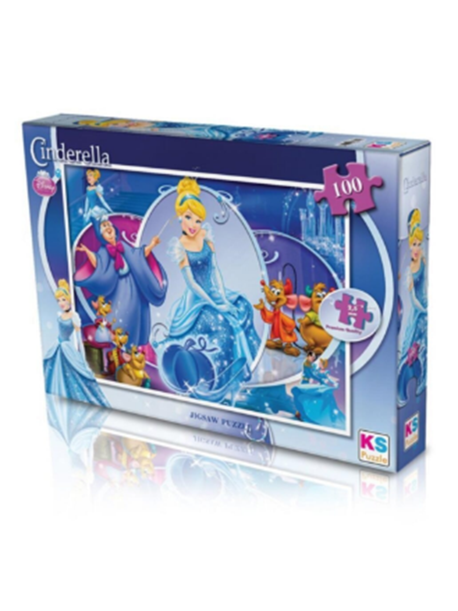 CINDERELLA 48x34 cm Educational PUZZLE 100
