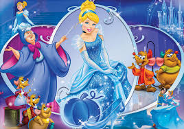 CINDERELLA 48x34 cm Educational PUZZLE 100