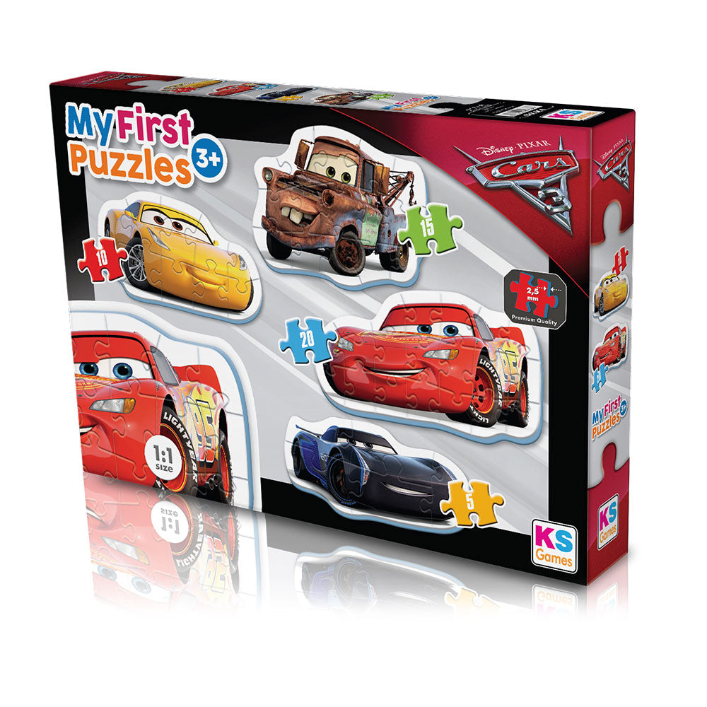 Cars MyFirst Puzzles 4in1