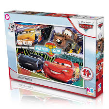 CARS 48X34 CM Educational PUZZLE 100