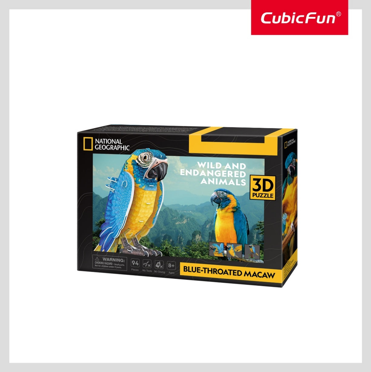 Bule - Throated Macaws (94 pcs.)