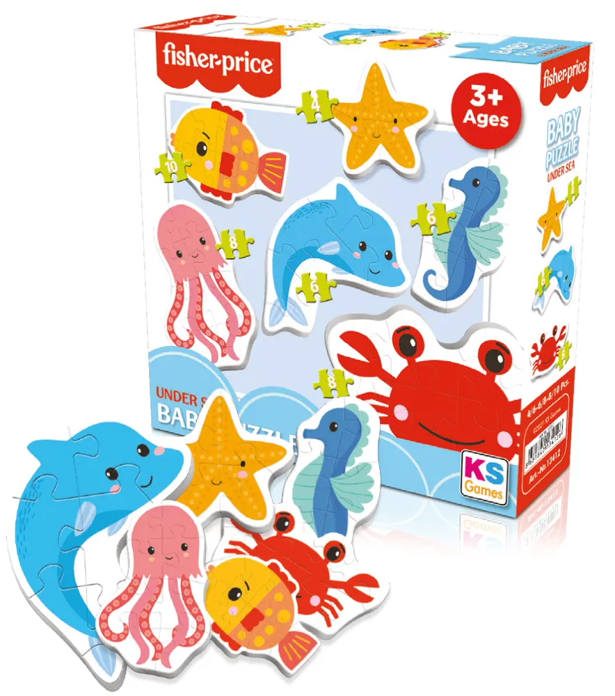 Baby Puzzle Travel Under Sea 6in1