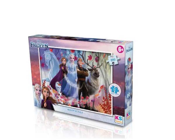 FROZEN 48X34 CM Educational PUZZLE 100