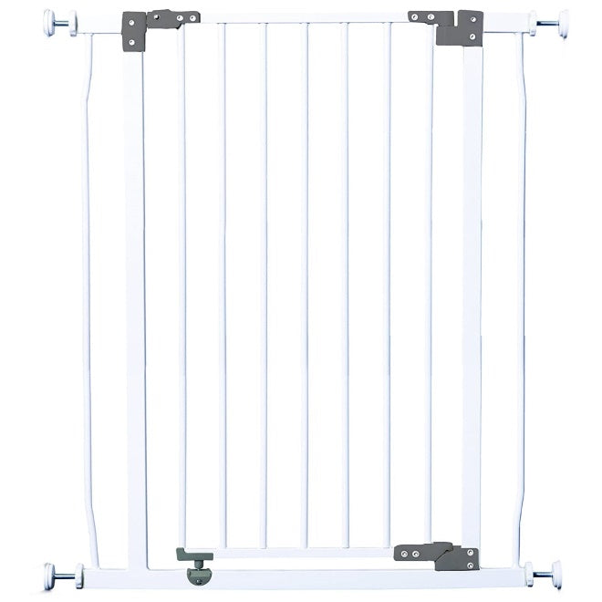 LIBERTY XTRA-TALL METAL SAFETY GATE - WHITE (93CM TALL…........ FITS GAPS 75CM-81CM)