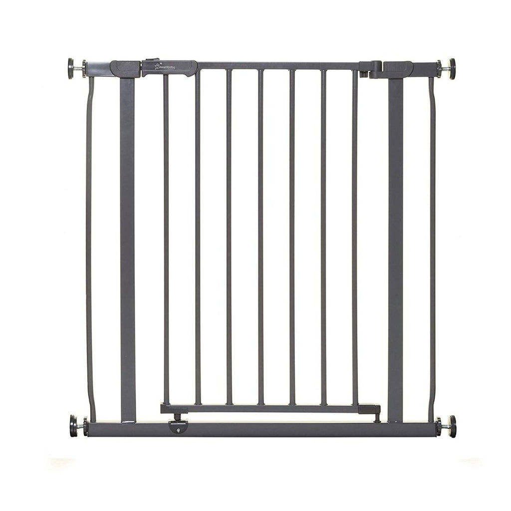AVA SAFETY GATE CHARCOAL (76CM TALL…….... FITS GAPS 75CM-81CM)
