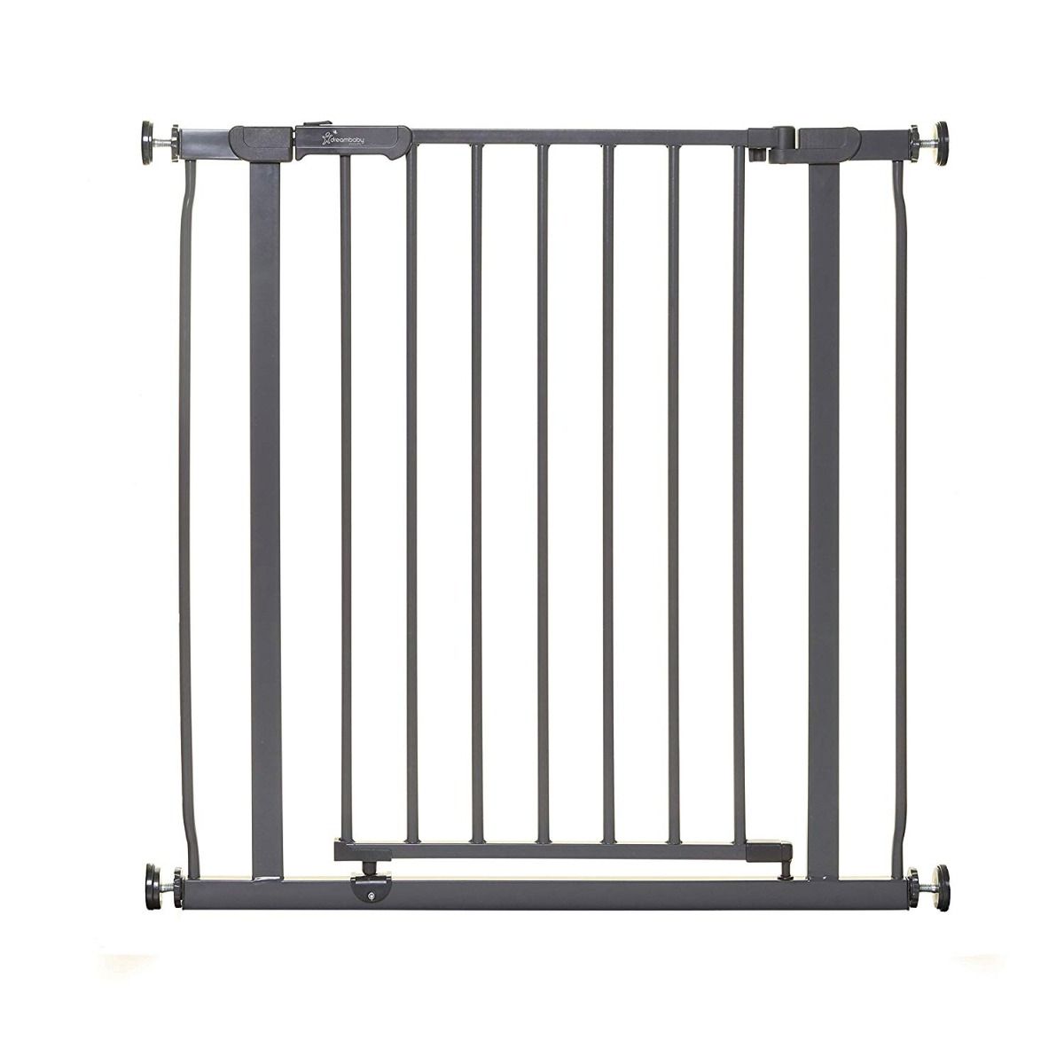 AVA SAFETY GATE CHARCOAL (76CM TALL…….... FITS GAPS 75CM-81CM)
