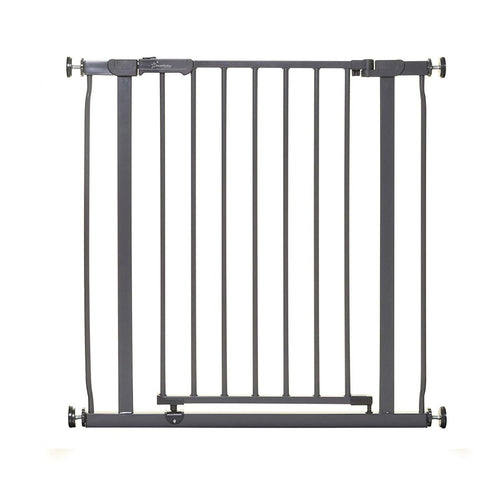 AVA SAFETY GATE CHARCOAL (76CM TALL…….... FITS GAPS 75CM-81CM)