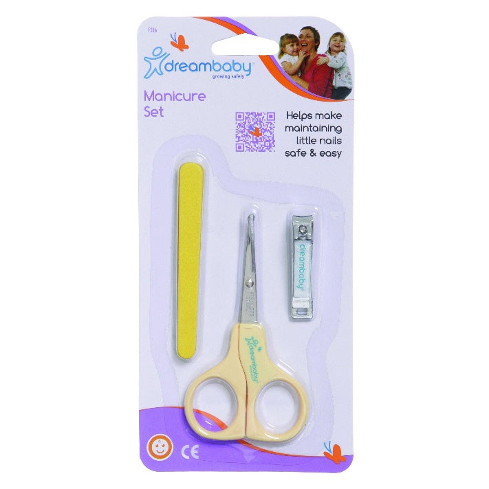 PLASTIC/METAL BABY MANICURE SET