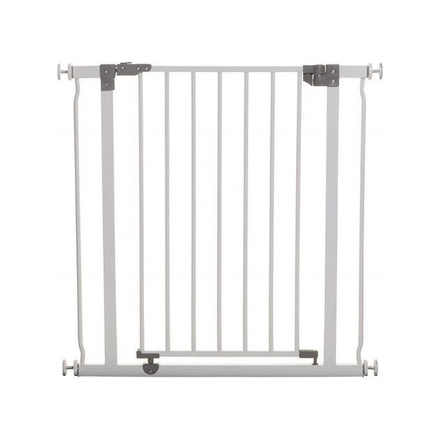 LIBERTY STANDARD HEIGHT METAL SAFETY GATE - WHITE (76CM TALL…......... FITS GAPS 75CM-81CM)