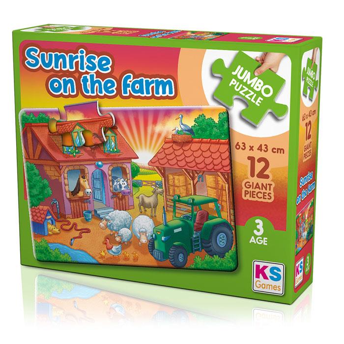 Sunrise On The Farm Jumbo Baby Puzzle