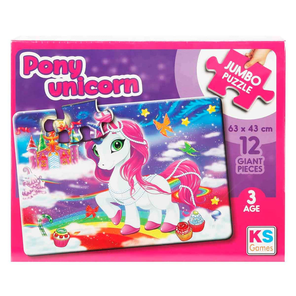 Pony Unicorn Jumbo Baby Puzzle