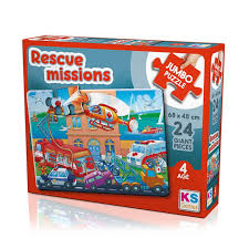 Rescue Missions Jumbo Baby Puzzle