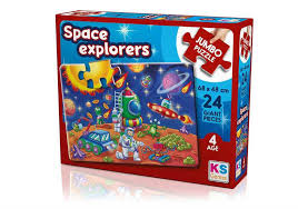 Space Explorers Jumbo Baby Puzzle