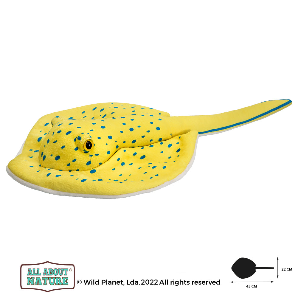 Plush Toy Blue Spotted Stingray