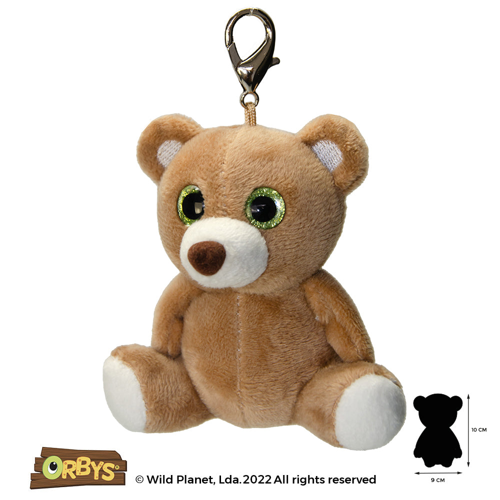 Bear Orbys Plush Clip