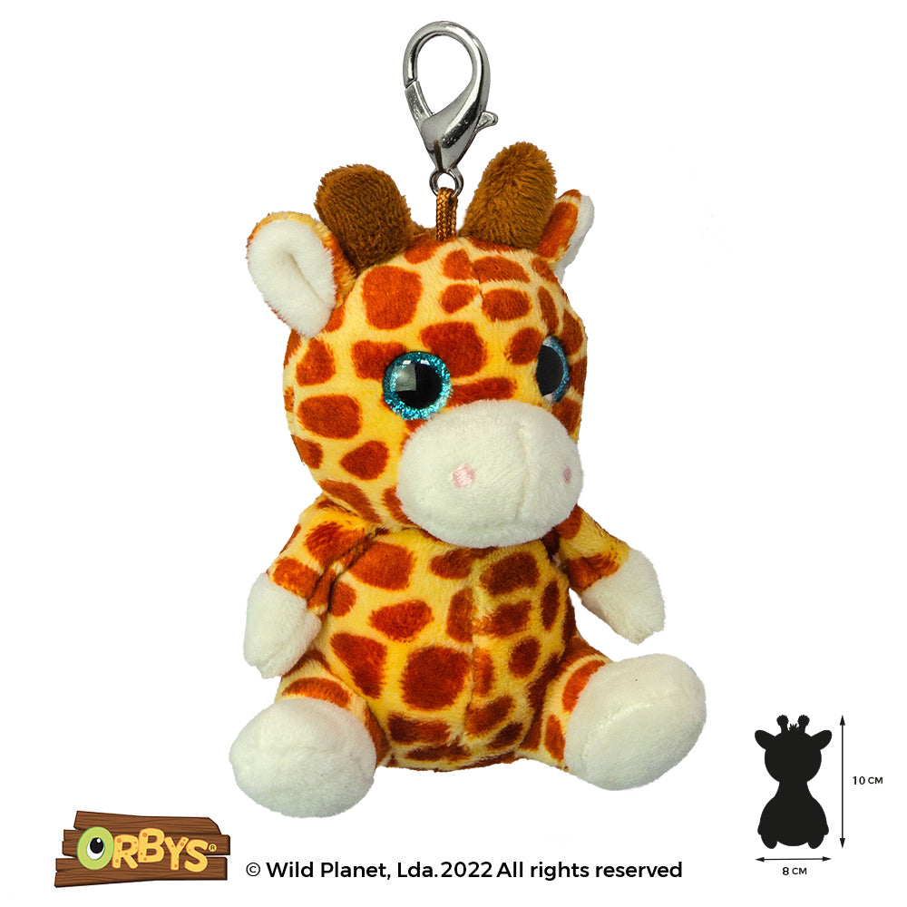 Giraffe Orbys Plush Clip