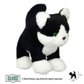 Plush Toy Black and White Kitten