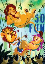 Kids Puzzle Lion King 50 Pcs