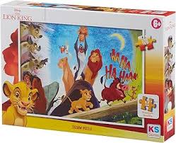 LION 48x34 cm Educational PUZZLE 100