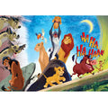 LION 48x34 cm Educational PUZZLE 100