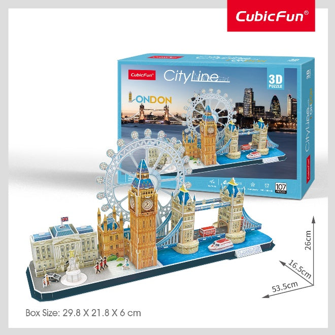 CITY LINE LONDON (107 Pcs)