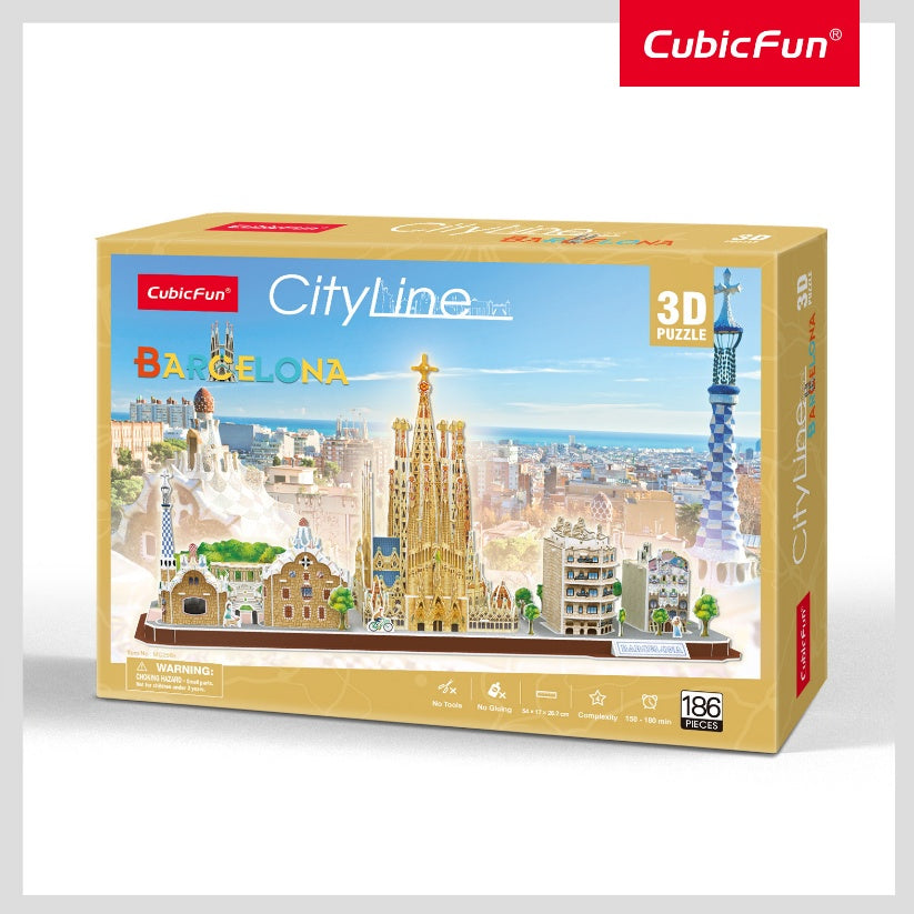 CITY LINE BARCELONA (186 Pcs)