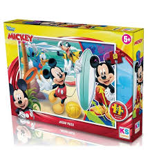 MICKEY 48X34 CM Educational PUZZLE 50