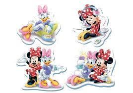 Minnie My First Puzzle 4 in 1