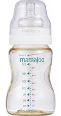 Gold Feeding Bottle 250 ml & Anti-Colic Silicone Teat Medium