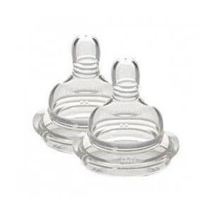 2x Anti-Colic Bottle Teats Small & Storage Box