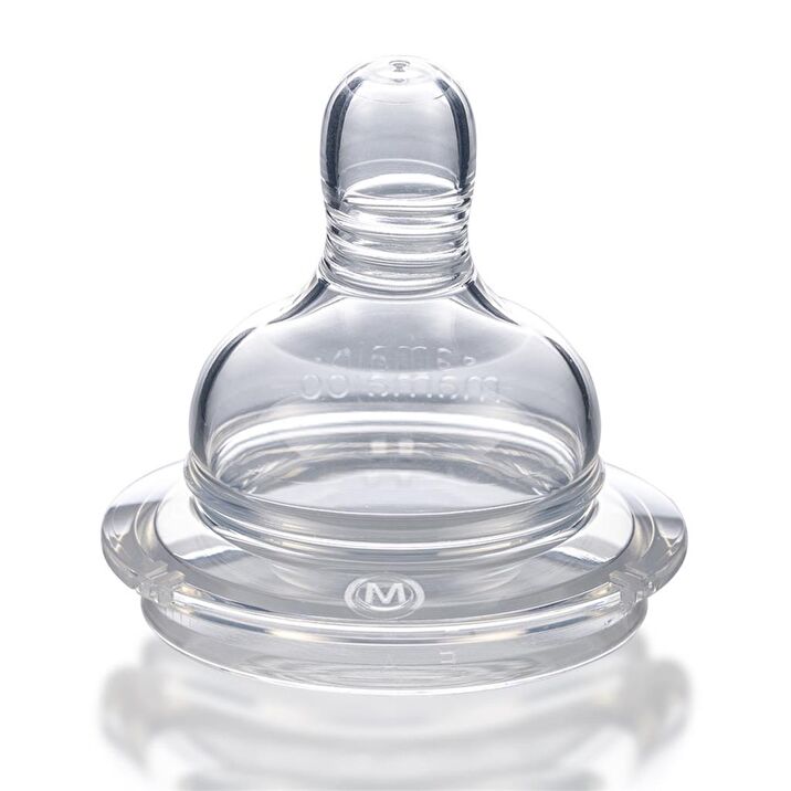 2x ANTI-COLIC BOTTLE TEATS Medium & STORAGE BOX