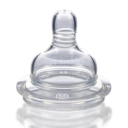 2x ANTI-COLIC BOTTLE TEATS Medium & STORAGE BOX