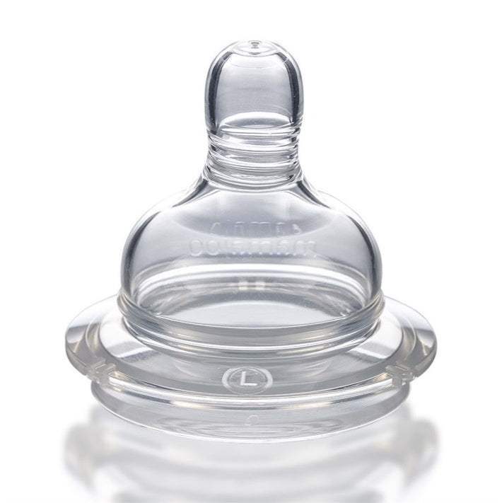 2x ANTI-COLIC BOTTLE TEATS Large & STORAGE BOX