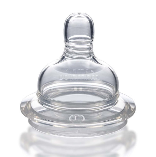 2x ANTI-COLIC BOTTLE TEATS Large & STORAGE BOX