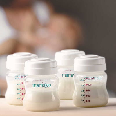 4x Breastmilk / Baby Food Storage Containers Set 150 ml