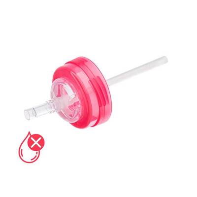 Non Spill Anti-Colic Straw Cup 270 ml Pink