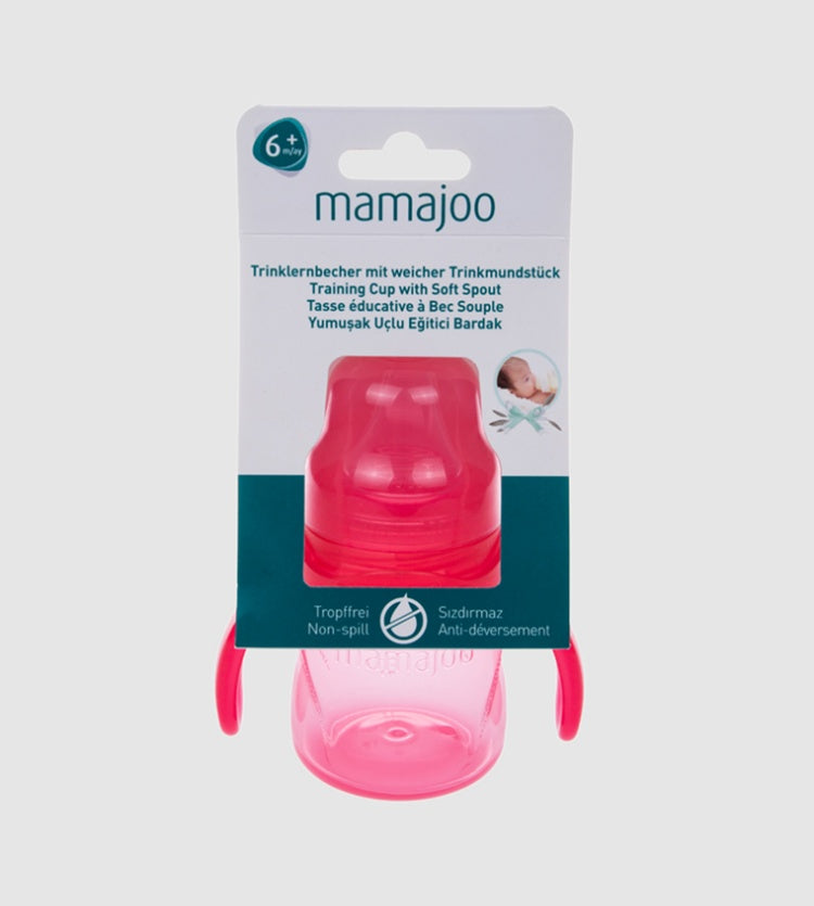 Non-Spill Training Cup 160 ml with Handle & Anti-Colic Soft Spout (Assorted 5 Colours)