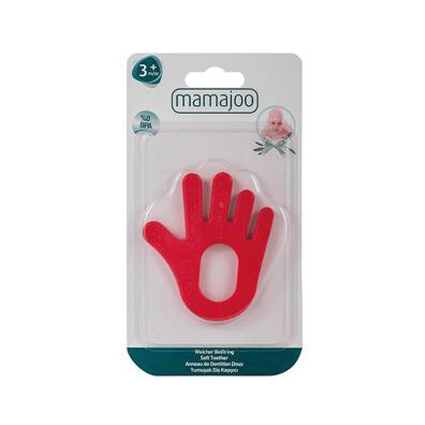 MAMAJOO 1x SOFT TEETHER (Assorted Colours)