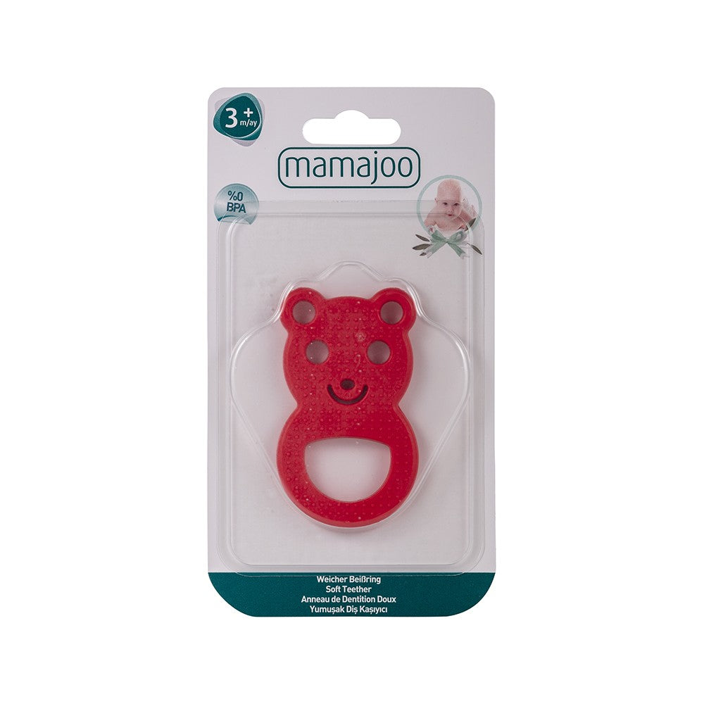 MAMAJOO 1x SOFT TEETHER (Assorted Colours)
