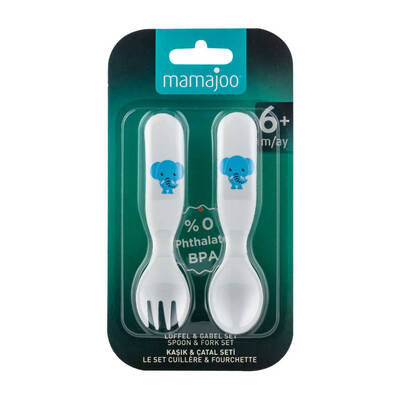 SPOON & FORK SET ELEPHANT