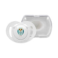 MAMAJOO 1x ORTHODONTIC SILICONE SOOTHER OWL 12M+ & STORAGE BOX