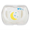 1x Orthodontic Silicone Soother Night/Day 0m+ & Storage Box