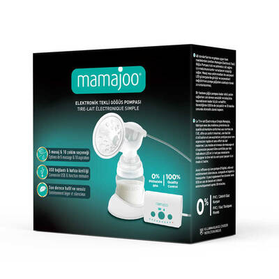 Electronic USB Single Breast Pump & Breast Milk Storage