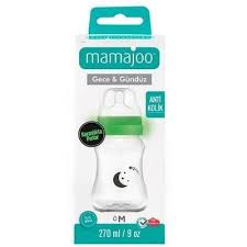 Night&Day Feeding Bottle 270 ml & Anti-Colic Silicone Teat Medium