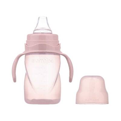 Non-Spill Training Cup 270 ml Powder Pink With Handle & Anti-Colic Soft Spout