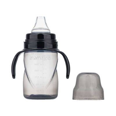 Non-Spill Training Cup 270 ml Black With Handle & AntiColic Soft Spout