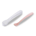 MAMAJOO 2 x FEEDING SPOONS POWDER PINK & STORAGE BOX