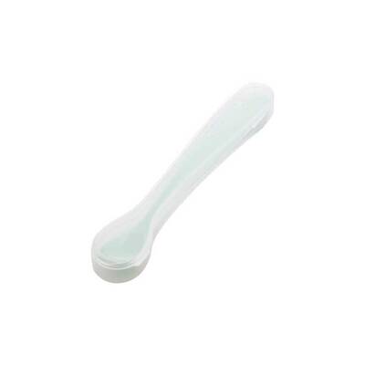 MAMAJOO 2 x FEEDING SPOONS POWDER GREEN & STORAGE BOX