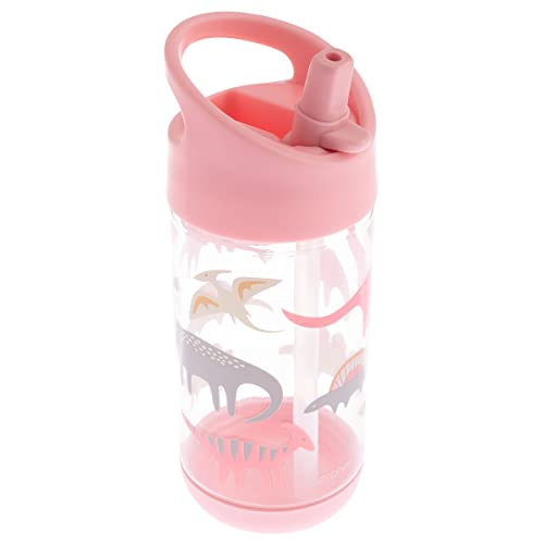 FLIP TOP BOTTLE PINK DINO (F23)